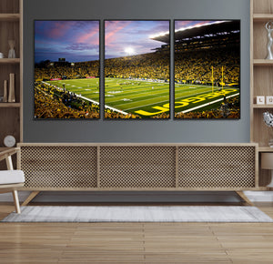 University of Oregon Ducks Football Team Print - Eugene