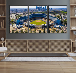 Los Angeles Dodgers Dodger Stadium Wall Art Canvas Print -