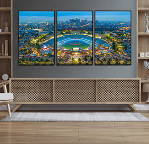 Los Angeles Dodgers Wall Art Canvas, Dodger Stadium Wall Art
