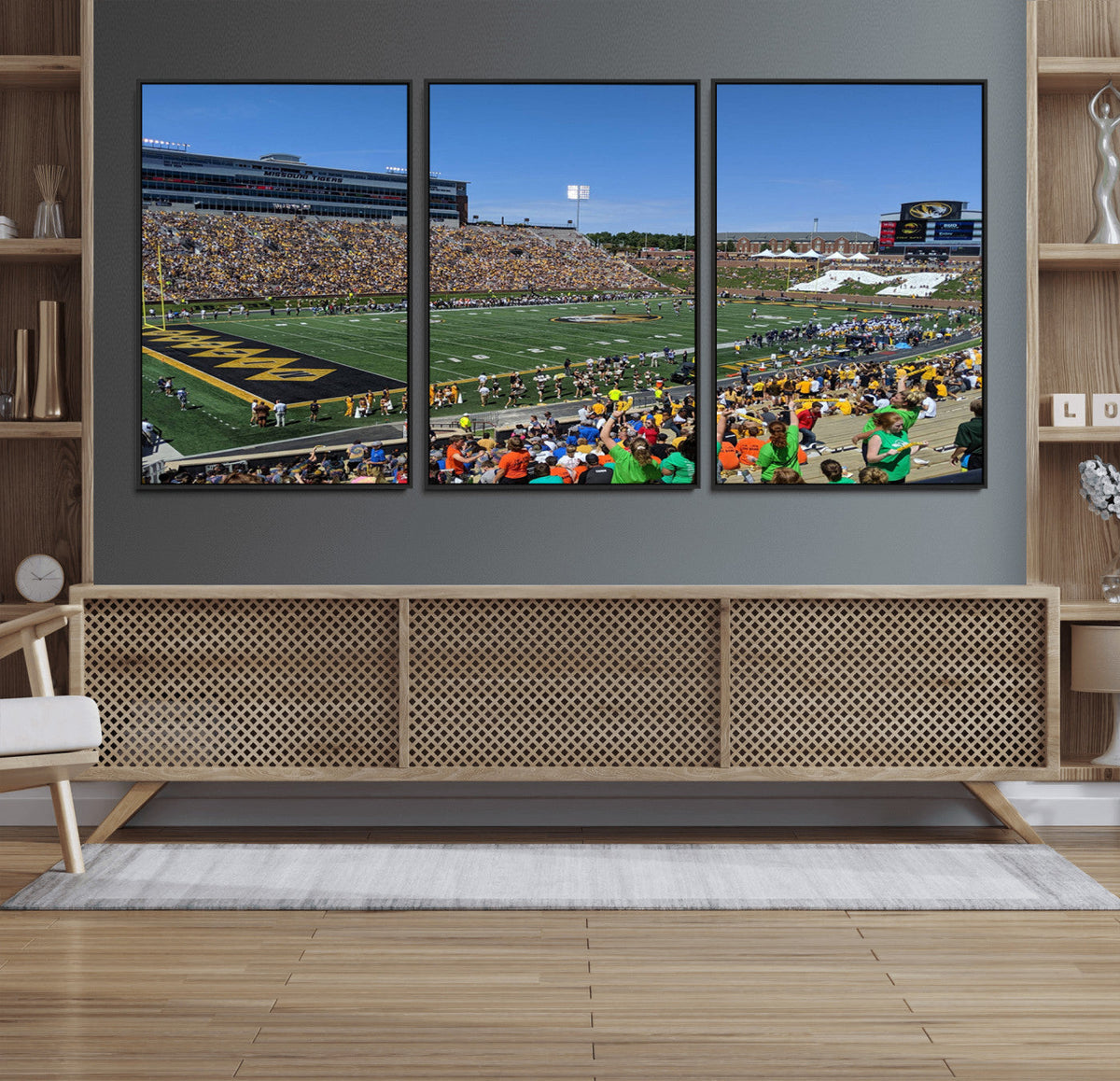 University of Missouri Tigers Football Team Print - Columbia