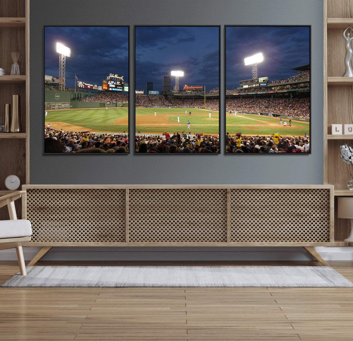 Boston Red Sox Baseball Team Print Canvas - Massachusetts
