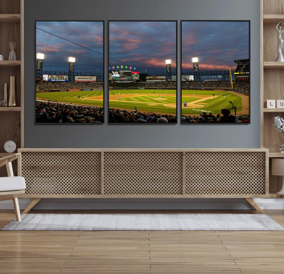 Chicago White Sox Baseball Team Print Canvas- Guaranteed