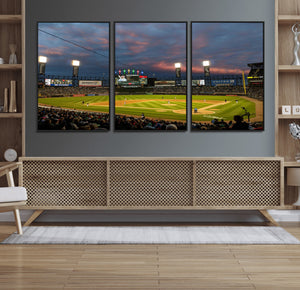 Chicago White Sox Baseball Team Print Canvas- Guaranteed
