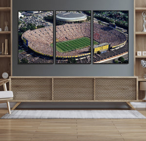 Michigan Wolverines Football Team Print - Ann Arbor Michigan
