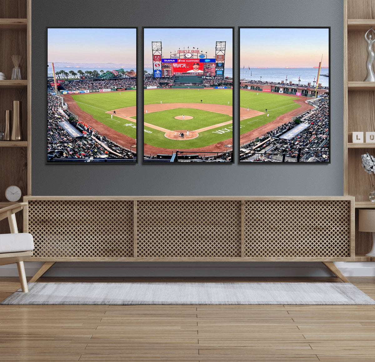 San Francisco Giants Baseball Team Print - Oracle Park