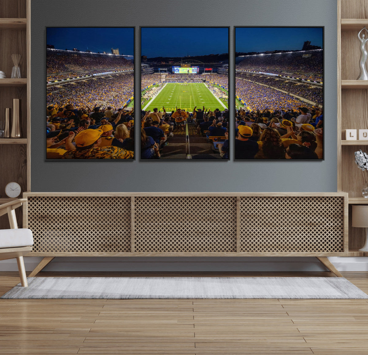 Pittsburgh Panthers Football Team Print - Pittsburgh