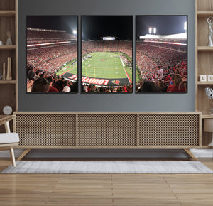 University of Louisville Cardinals Football Team Print -
