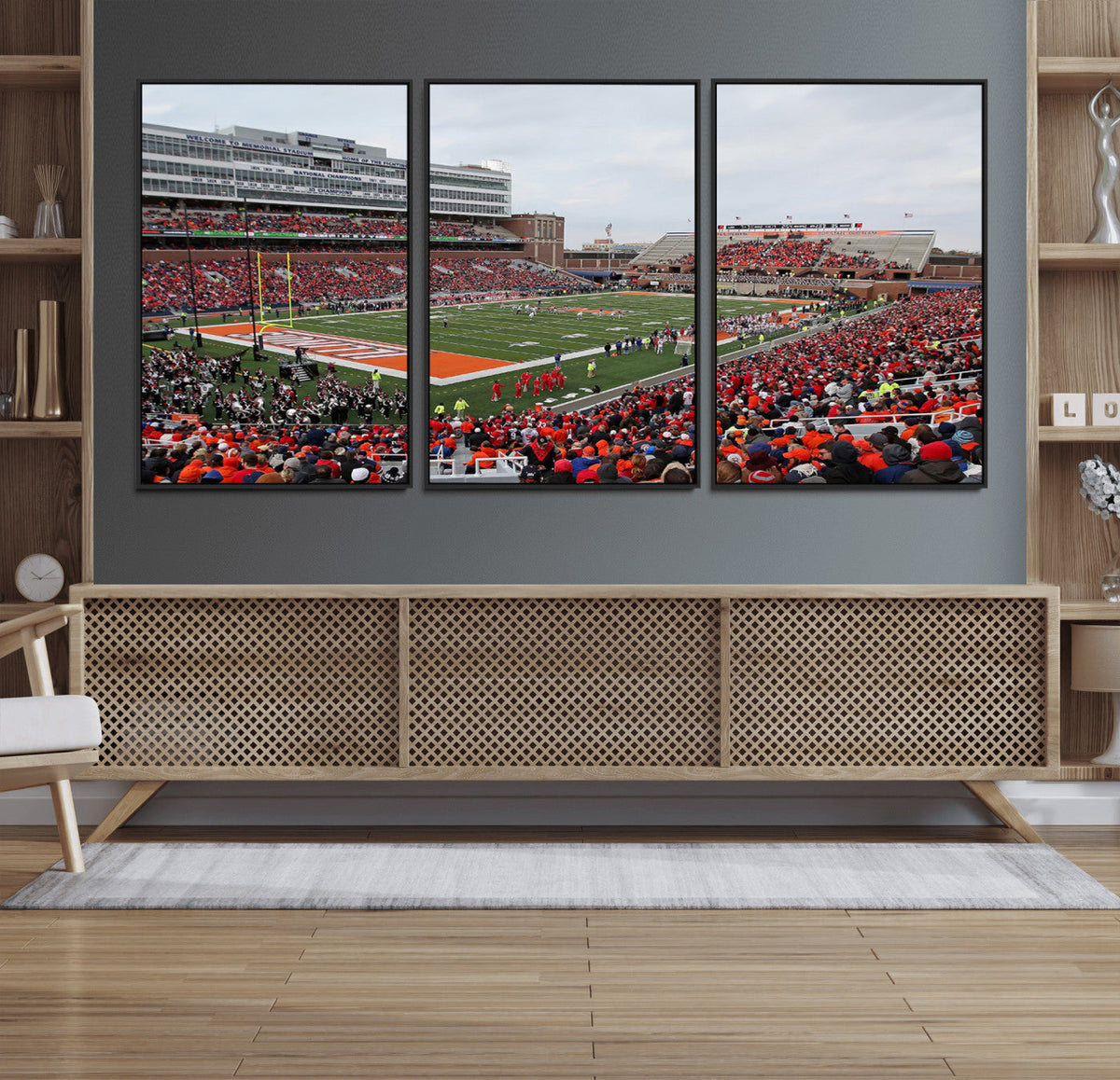 University of Illinois Fighting Illini Football Team Print -