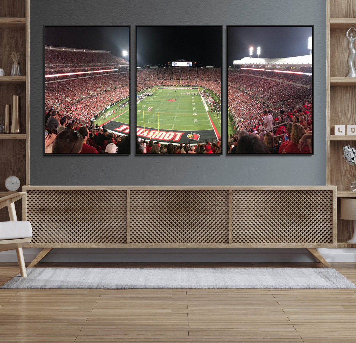 University of Louisville Cardinals Football Team Print -