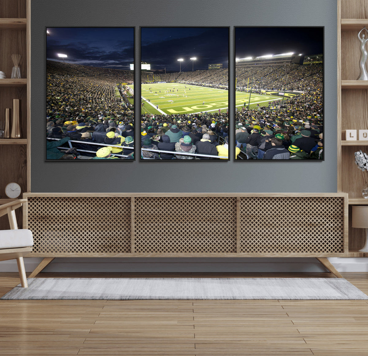 University of Oregon Ducks Football Team Print - Eugene