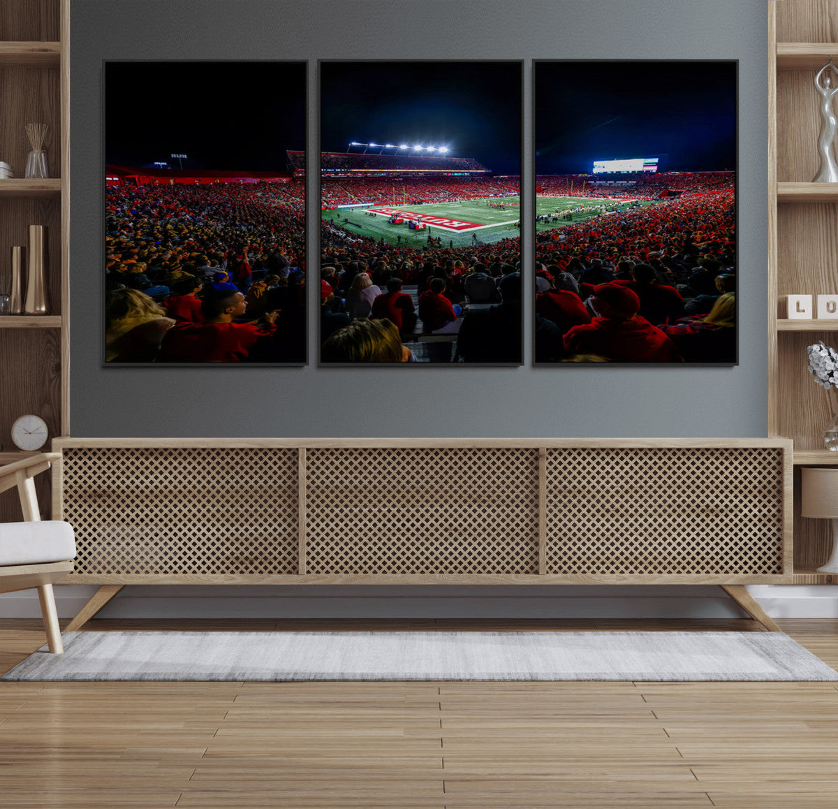 Rutgers Scarlet Knights Football Team Print - SHI Stadium,