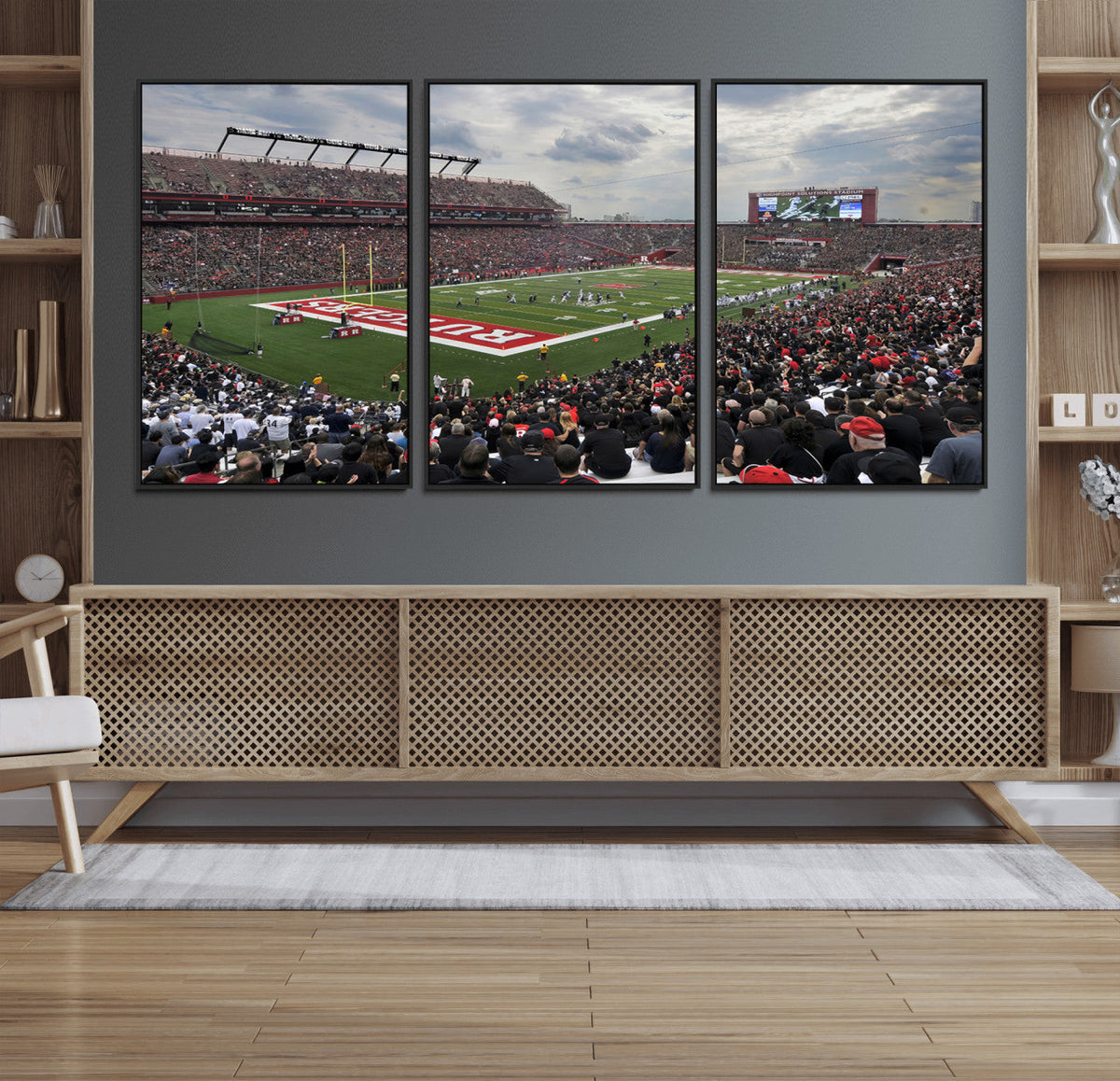 Rutgers Scarlet Knights Football Team Print - SHI Stadium,