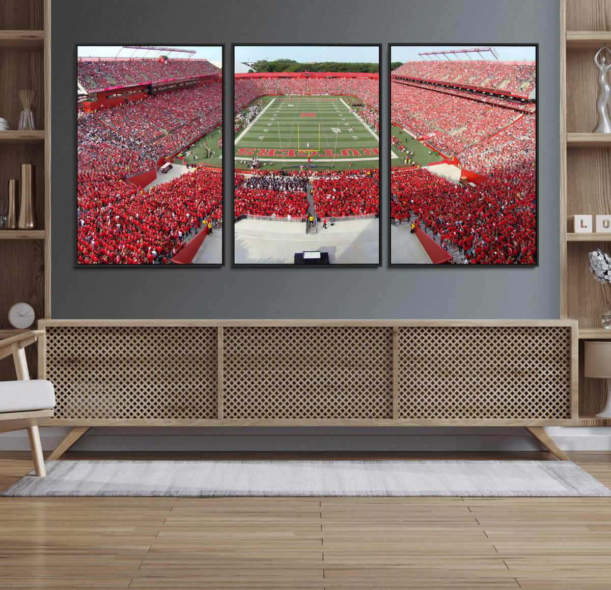 Rutgers Scarlet Knights Football Team Print - Piscataway SHI