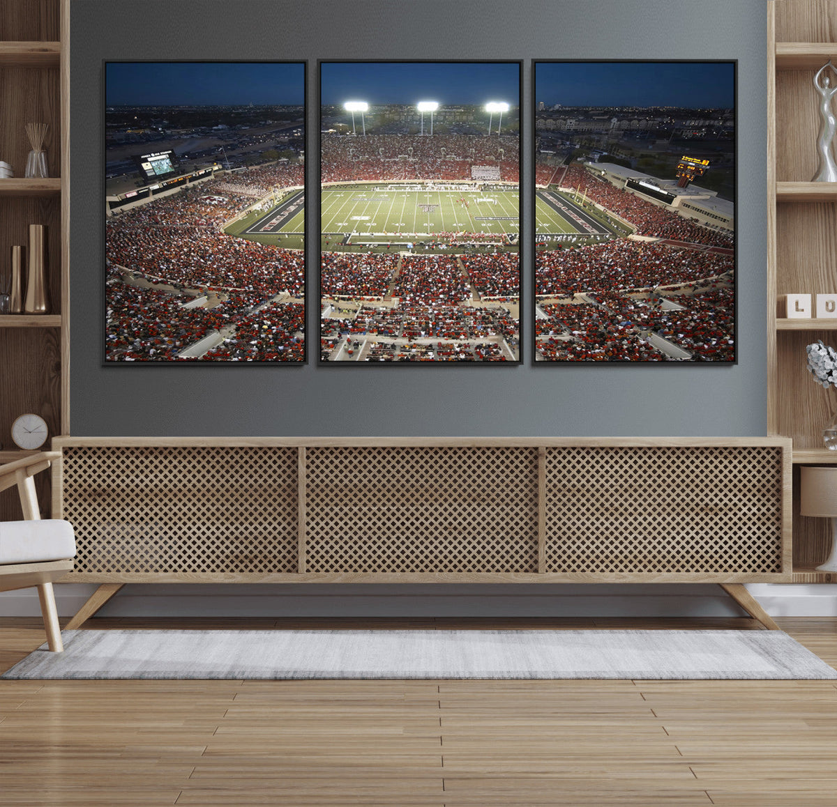 Texas Tech Red Raiders Football Team Print - Lubbock Jones