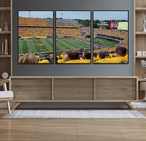 Puskar Stadium Canvas Print Wall Art - Morgantown Print -