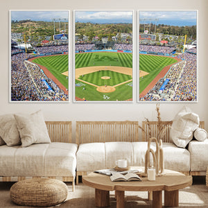 Citi Field Wall Art Print | 3-Panel New York Mets Baseball