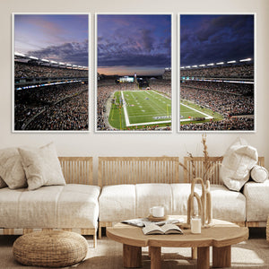 New England Patriots Football Team Print - Foxborough