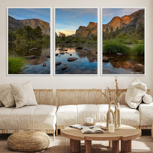 Yosemite Valley Wall Art Canvas Print – Framed El Capitan