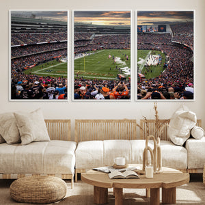 Chicago Bears Soldiers Field Wall Art Canvas Print – Framed