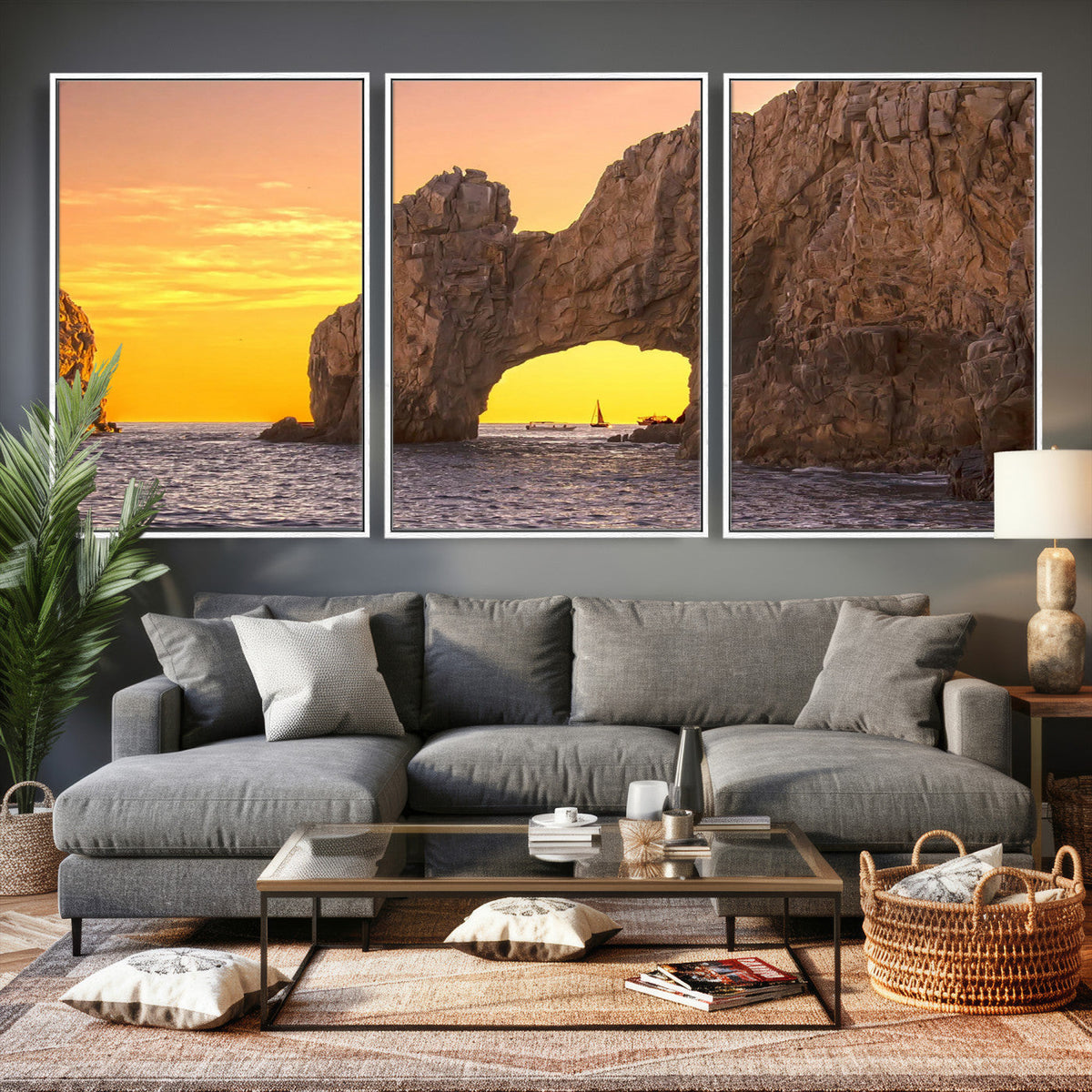 El Arco Cabo San Lucas Ocean Arch Wall Art Canvas Print