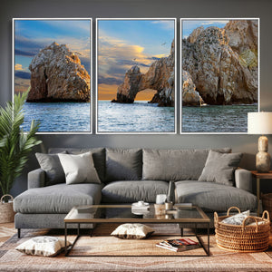 The Arch Cabo San Lucas Ocean Arch Wall Art Canvas Print,
