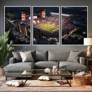 Oklahoma Memorial Stadium - Gaylord Memorial Stadium Wall