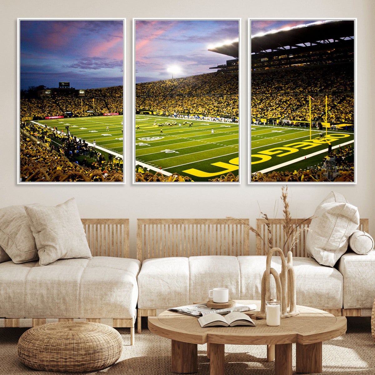 University of Oregon Ducks Football Team Print - Eugene