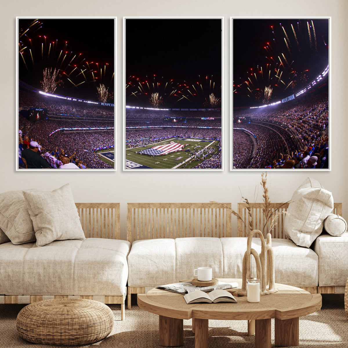 New York Giants Football Team Print - East Rutherford