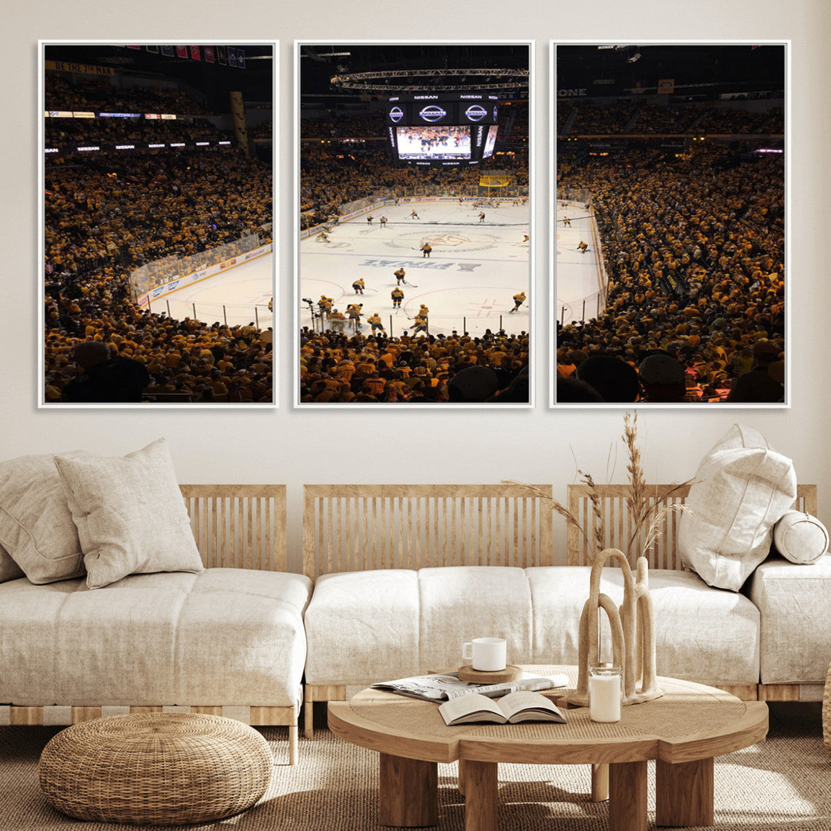 Bridgestone Arena - Nashville Predators Hockey Team Print -
