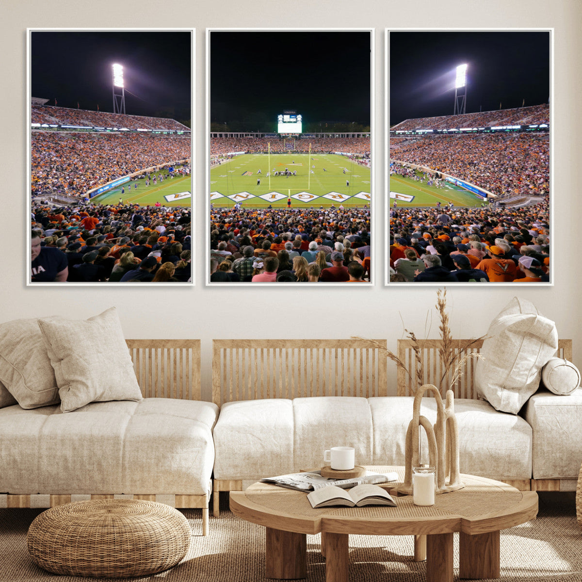 Virginia Cavaliers Football Team Print - Charlottesville