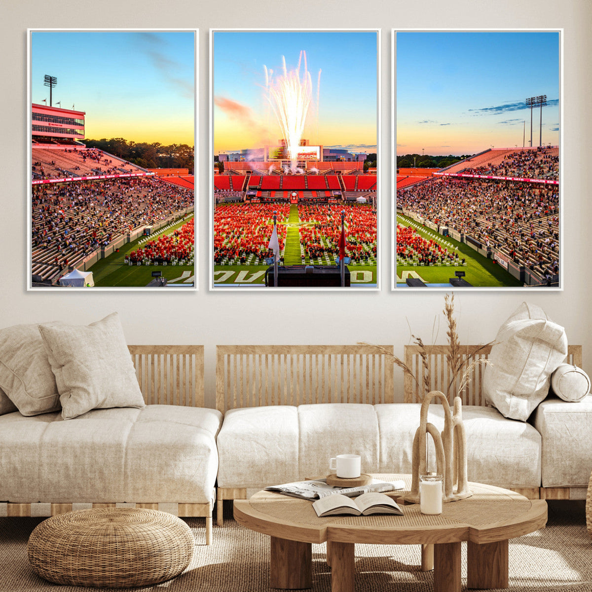 North Carolina State University Canvas Print, North Carolina