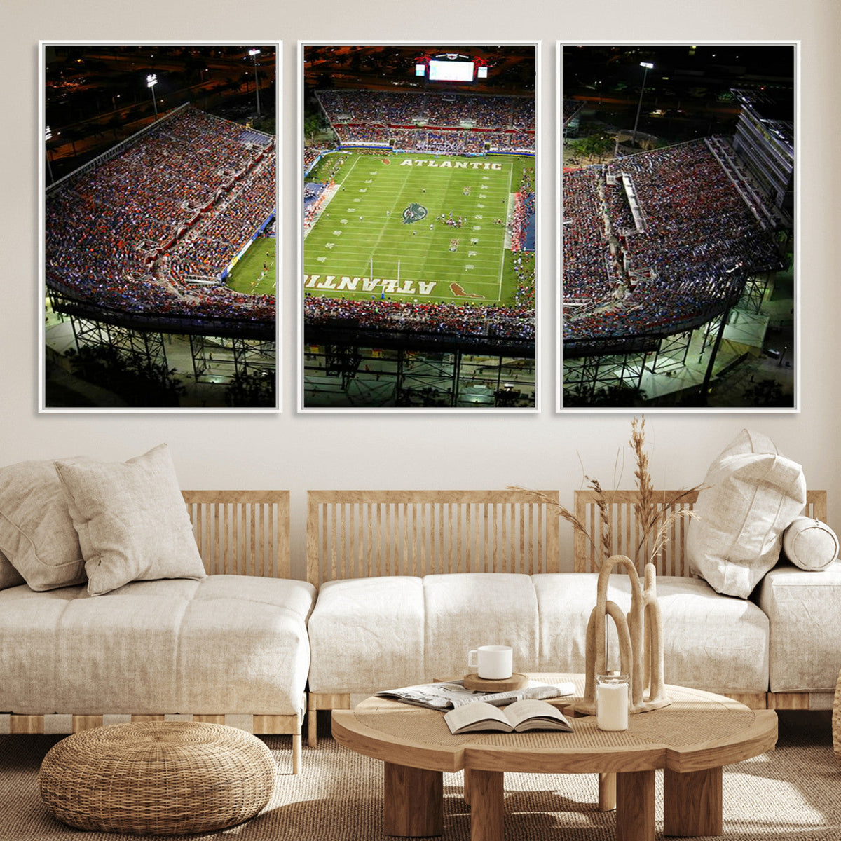Florida Atlantic University Owls Football Team Print - Boca
