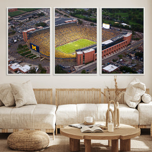 University of Michigan Wolverines Football Team Print - Ann