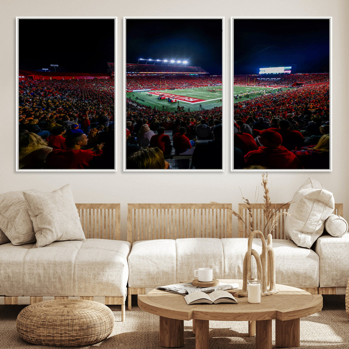 Rutgers Scarlet Knights Football Team Print - SHI Stadium,