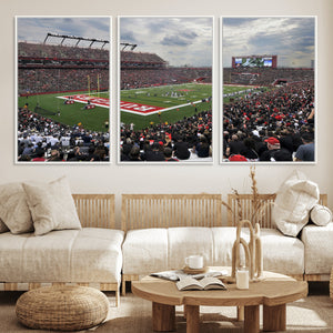 Rutgers Scarlet Knights Football Team Print - SHI Stadium,