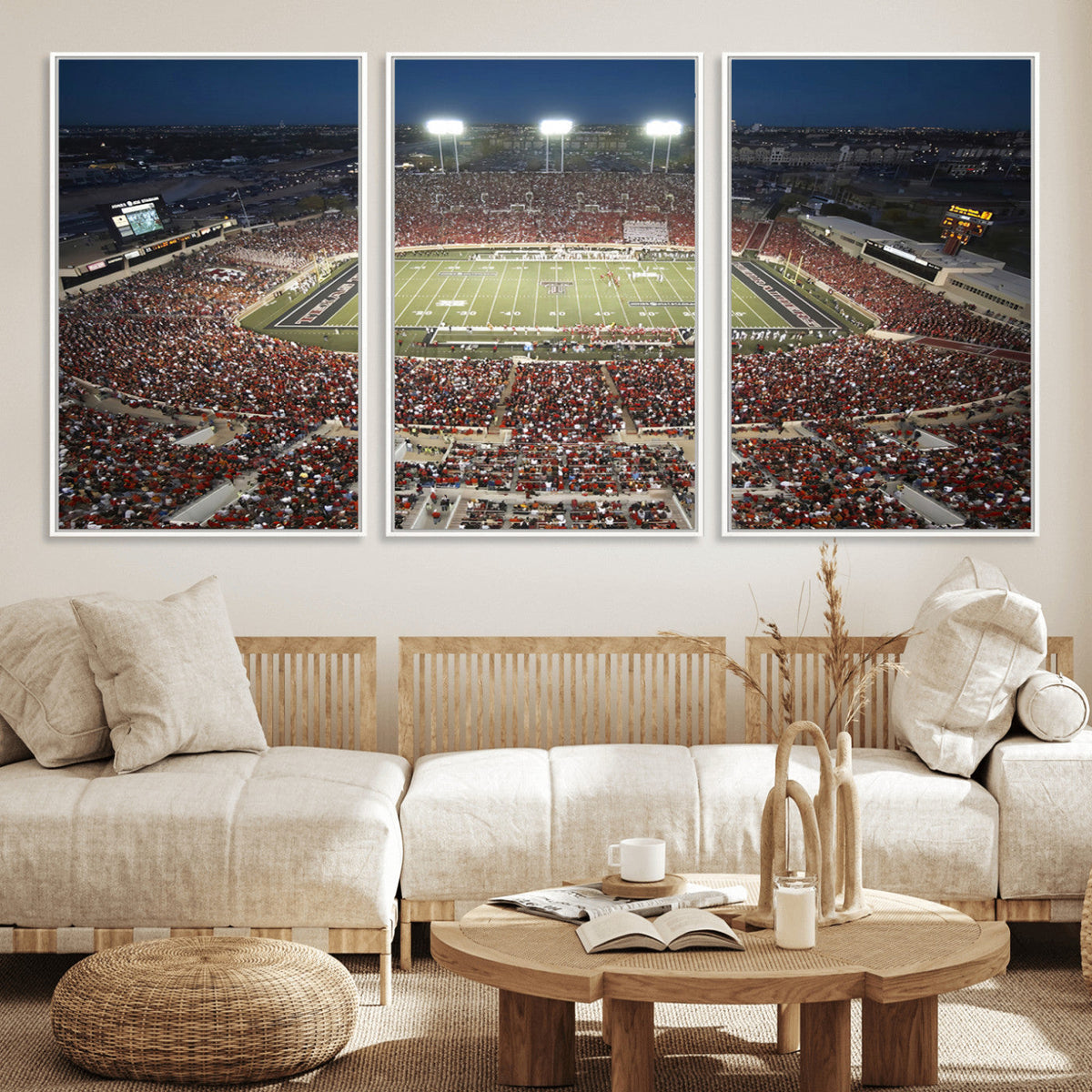 Texas Tech Red Raiders Football Team Print - Lubbock Jones
