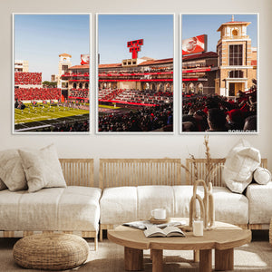 Jones AT&T Stadium Texas Tech Red Raiders Wall Art | Large