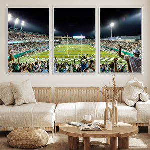 The Tulane University Green Wave Football Team Print - New