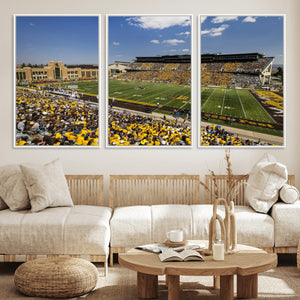 University of Wyoming Cowboys Football Team Print - Laramie
