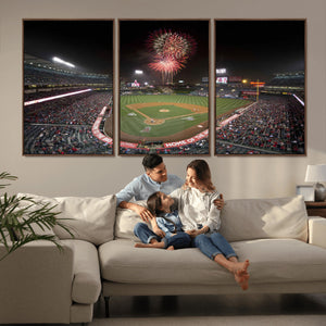 Fireworks at Angel Stadium – Los Angeles Angels Canvas