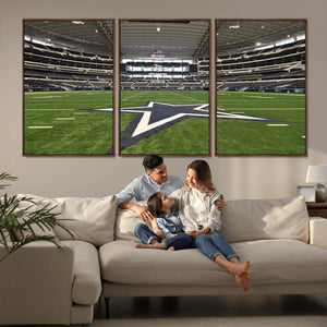 Dallas Cowboys Football Team Print - Arlington AT&T Stadium