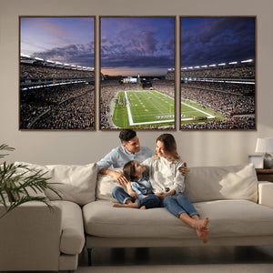 New England Patriots Football Team Print - Foxborough