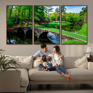 Augusta National Golf Club Wall Art - Panoramic Bridge &