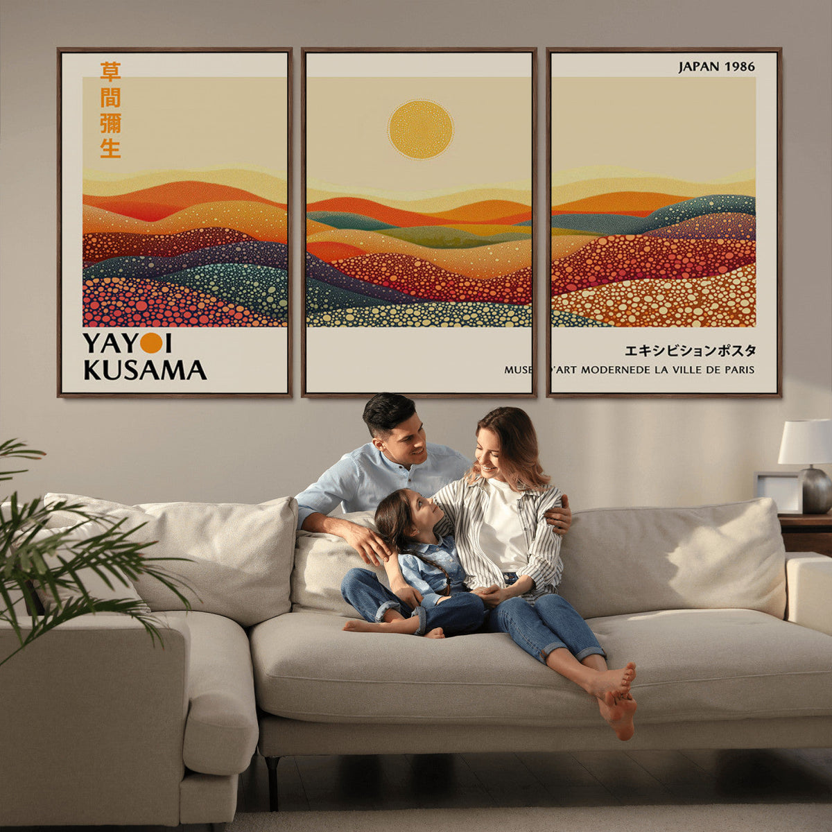 Yayoi Kusama Art Print Wall Decor – Yayoi Kusama Wabi Sabi