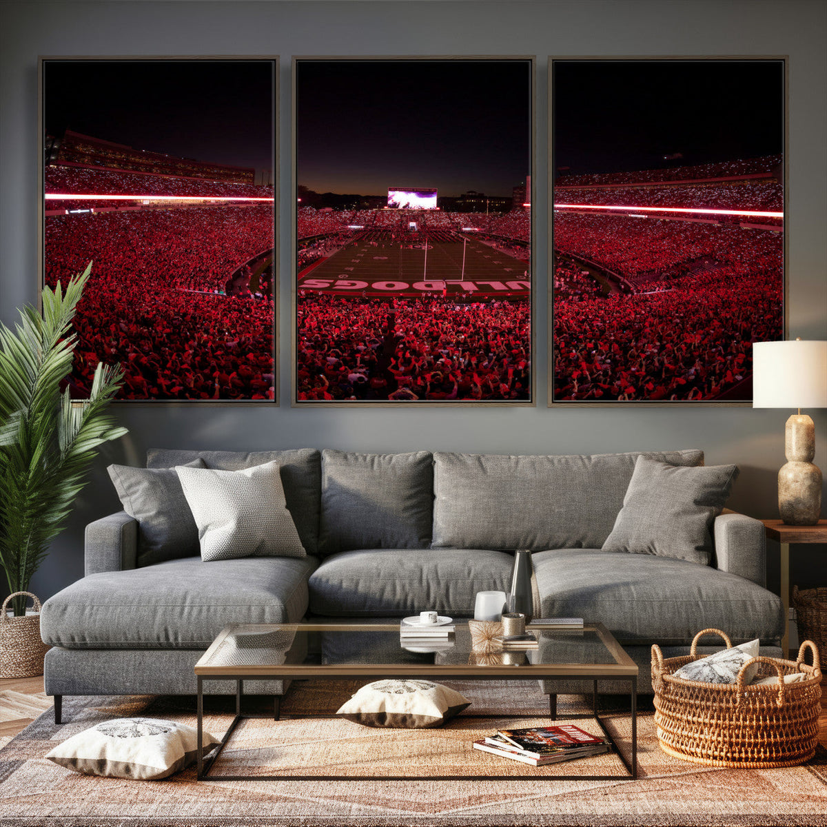 Sanford Stadium Wall Art Canvas Print – Georgia Bulldogs