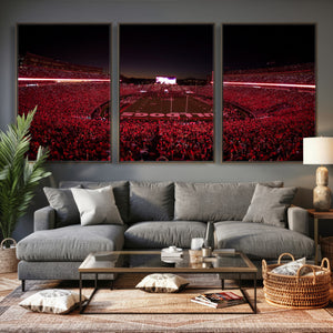 Sanford Stadium Wall Art Canvas Print – Georgia Bulldogs