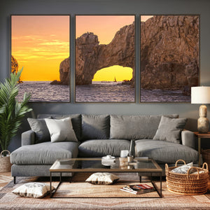 El Arco Cabo San Lucas Ocean Arch Wall Art Canvas Print