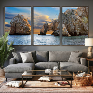 The Arch Cabo San Lucas Ocean Arch Wall Art Canvas Print,