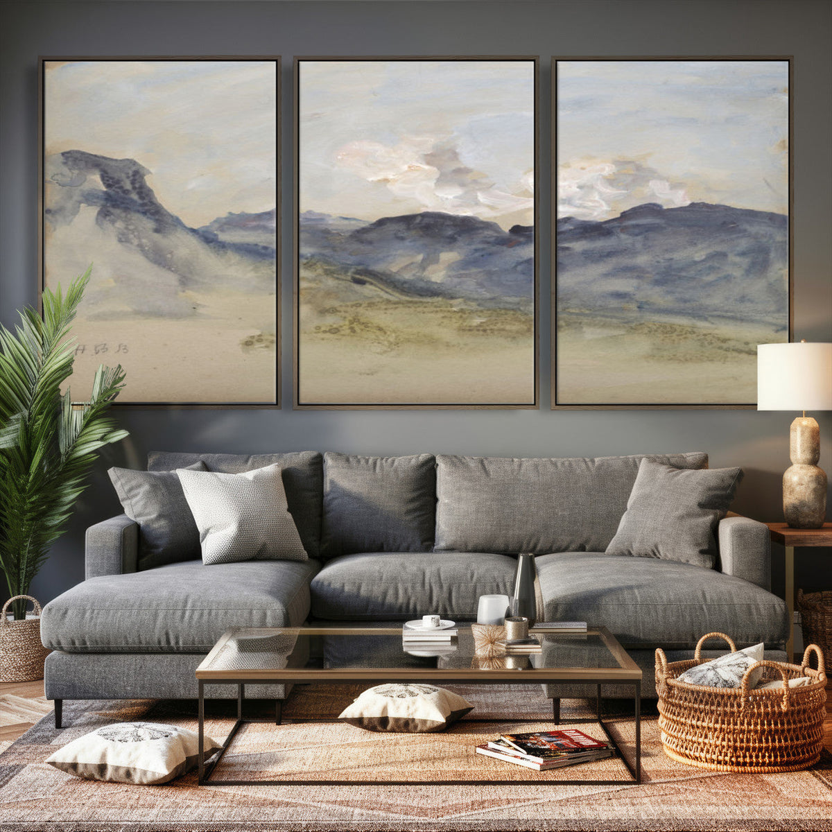 Alps Hercules Brabazon Brabazon Abstract Wall Art Canvas
