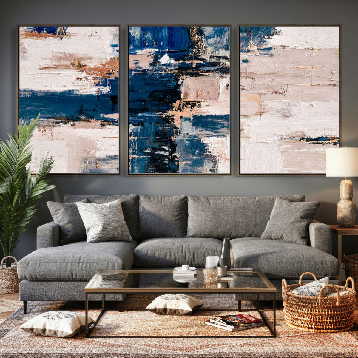 Abstract Wall Art Canvas Print